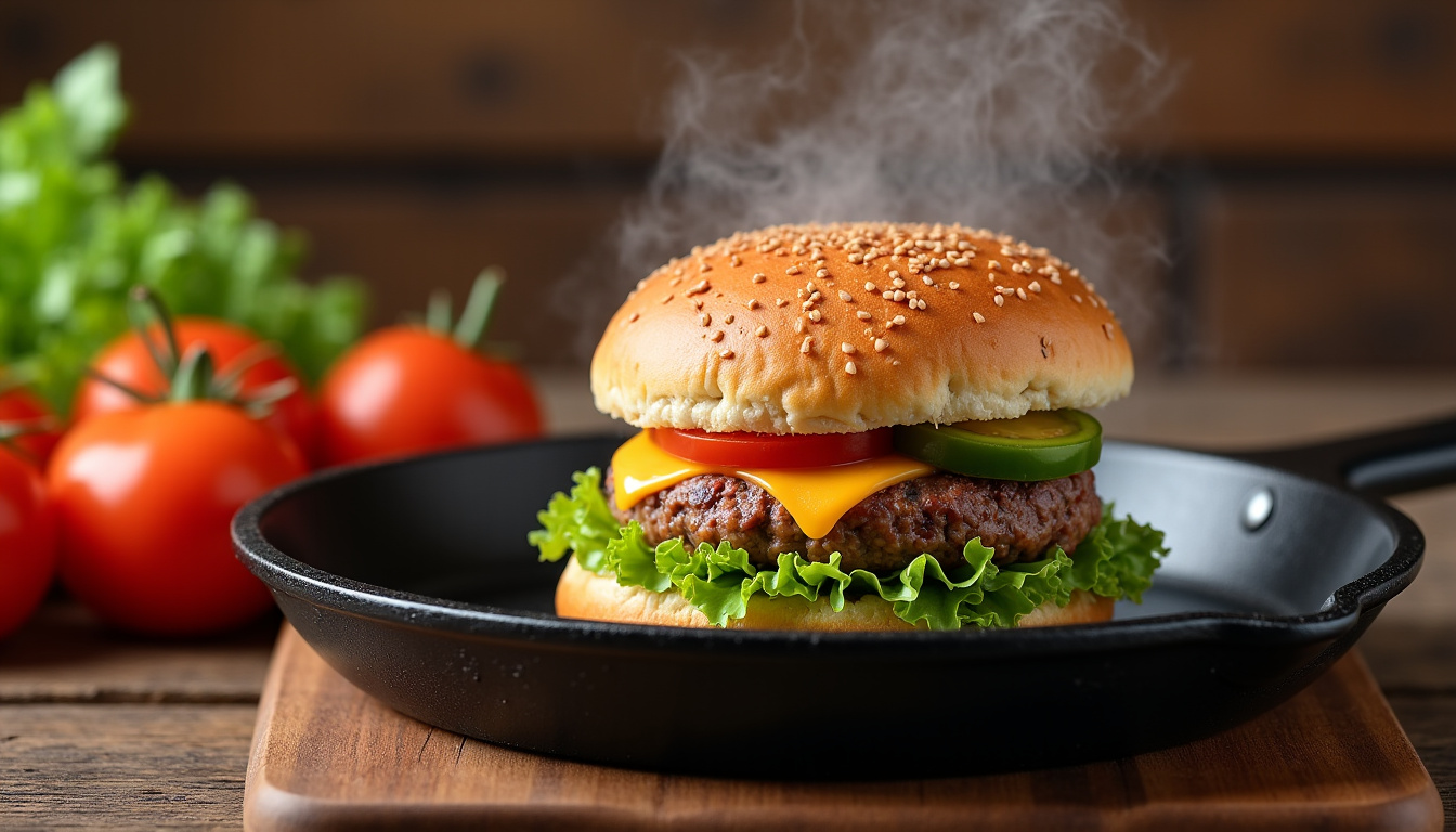 Comment obtenir le hamburger croustillant parfait à la maison ?