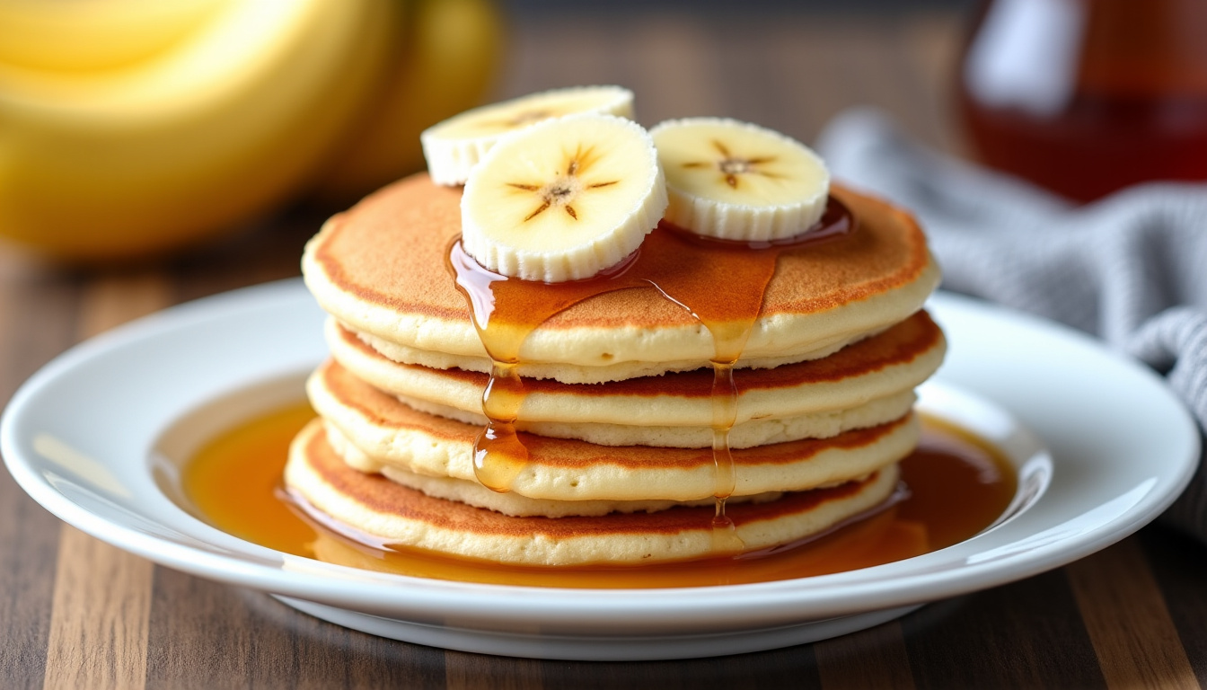Préparez de délicieux pancakes healthy à la banane : la recette facile et rapide