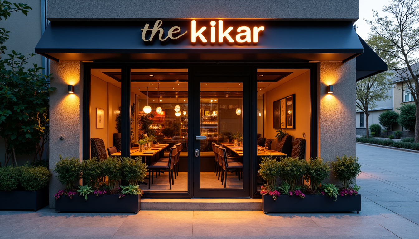 Façade du restaurant The Kikar situé au 11 Av General Gallieni à Villemomble