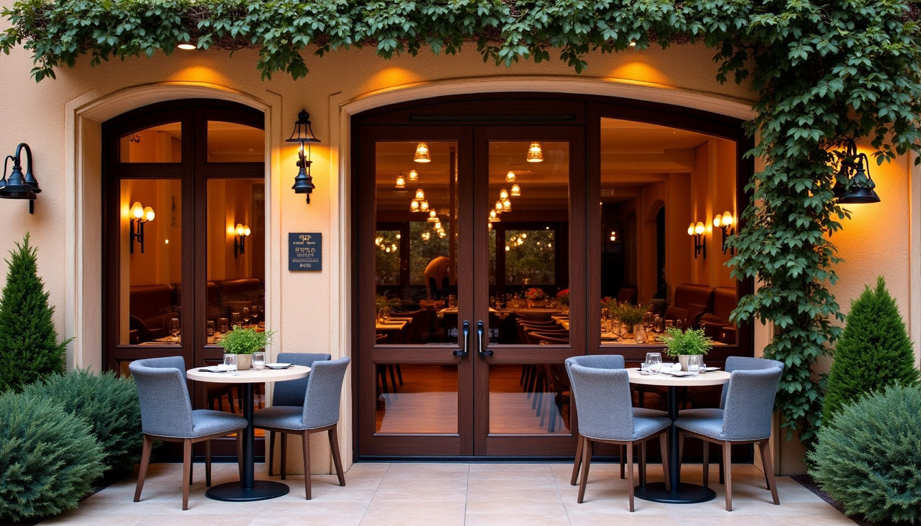 Vue extérieure du restaurant The Kikar situé au 7 Bd Baptistin Ardisson à Antibes