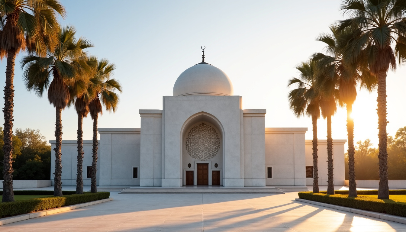 Extérieur du Centre Culturel Islamique de Madrid, également connu sous le nom de Mosquée M-30