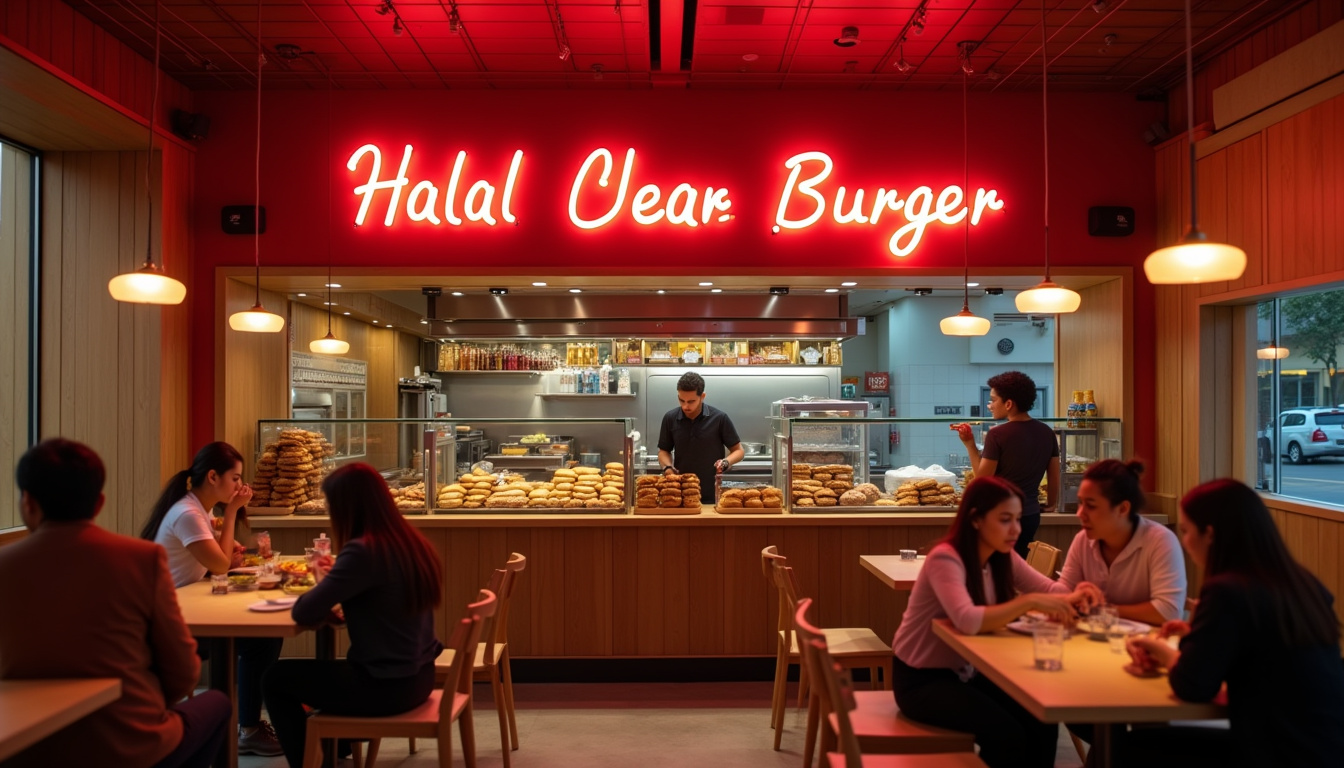 Intérieur du restaurant Burger