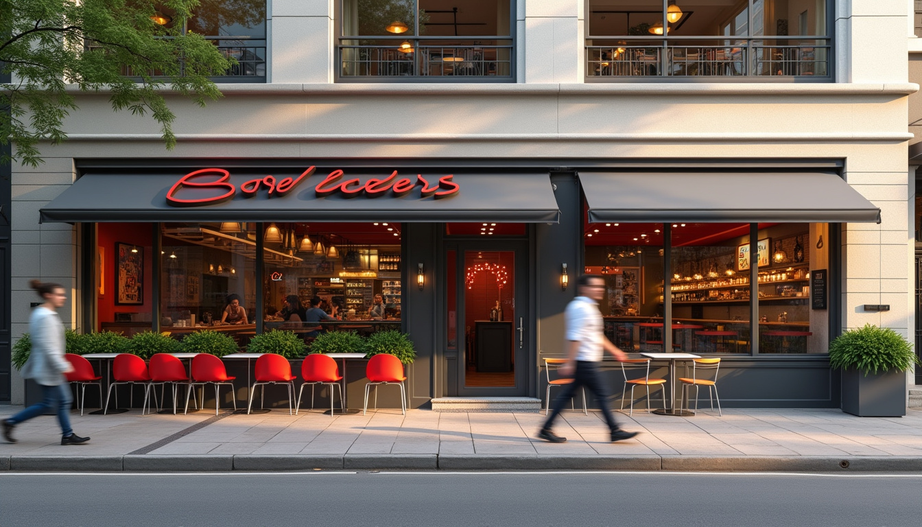 Vue extérieure du restaurant Express Food