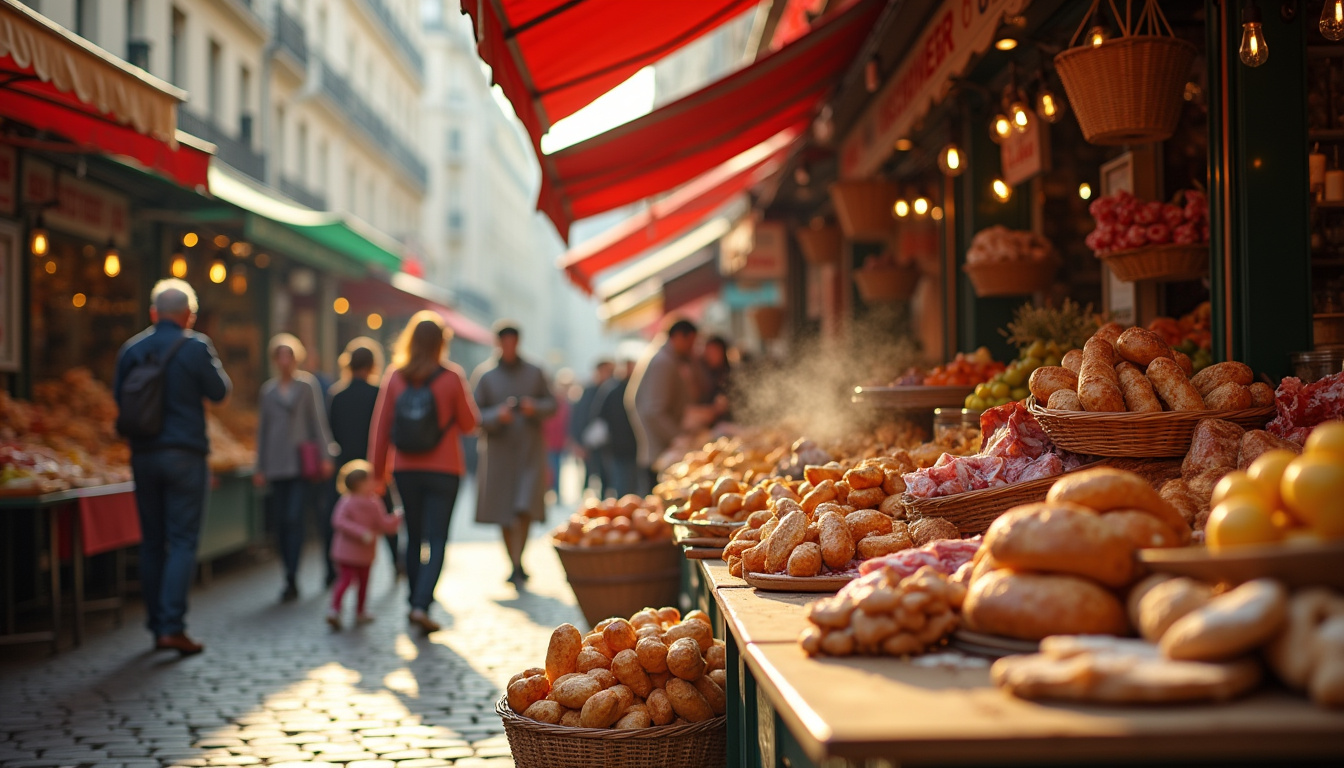 Les marchés gourmands de Paris en 2026